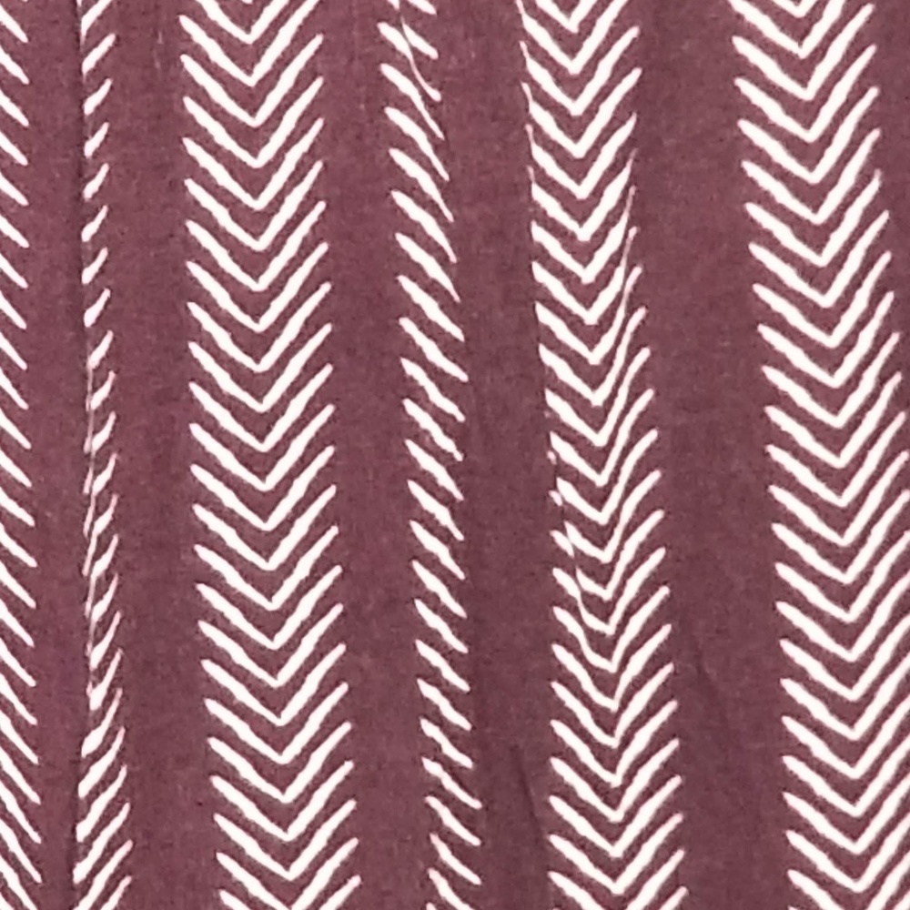 LOFT Ann Taylor Plum and White Dress Small - Picture 3 of 4